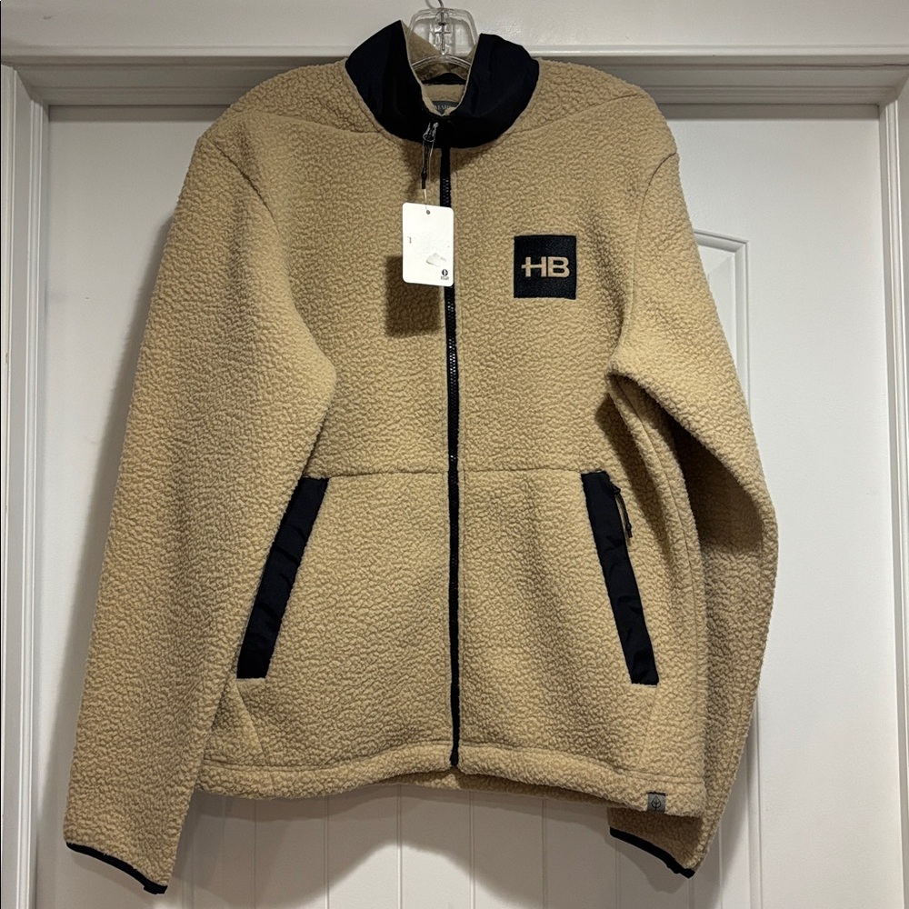 Trimark Men's KAHUZI Eco Full Zip Sherpa Size Medium.